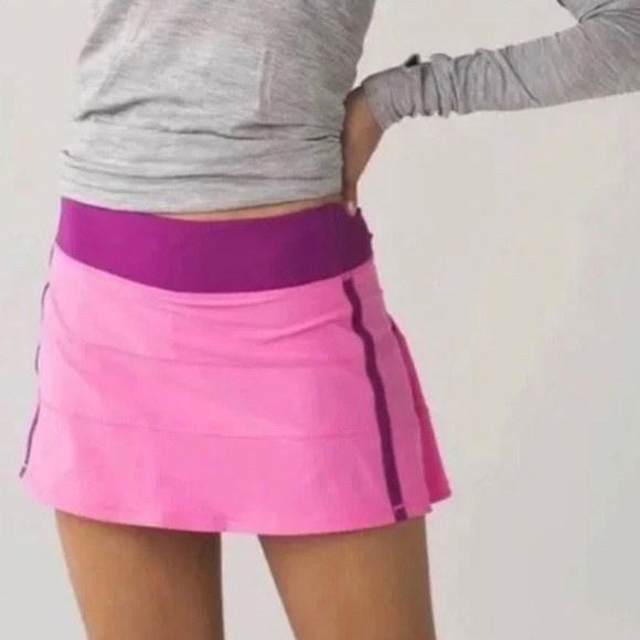 lululemon athletica Dresses & Skirts - Lululemon Athletica Pace rival tennis golf exercise running mini skirt